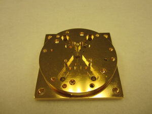 gold plate