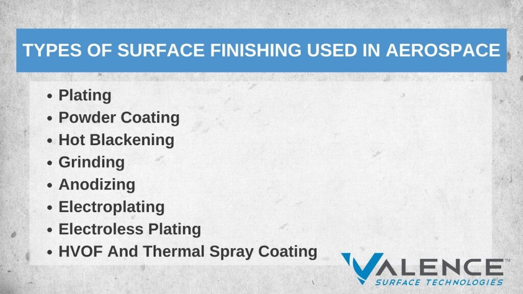 Types Of Surface Finishing Used In Aerospace 