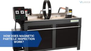 How does magnetic particle inspection work