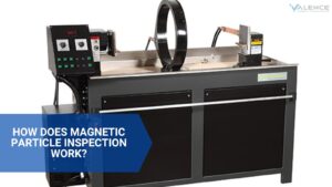 How does magnetic particle inspection work