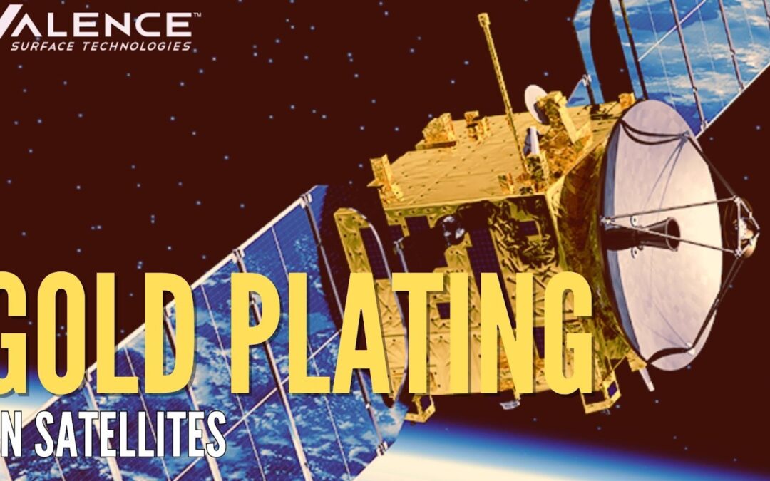 How Gold Is Used In Aerospace: Gold Plating In Satellites