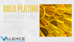 Gold plating in aerospace
