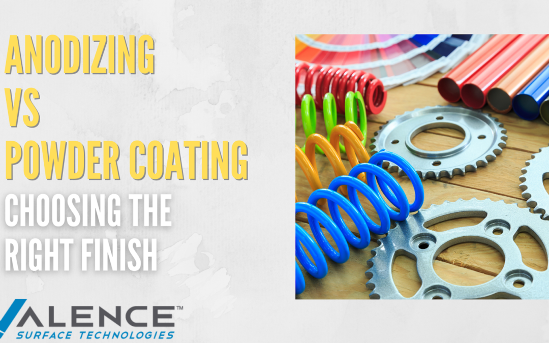 Choosing The Right Finish: Anodizing Vs. Powder Coating