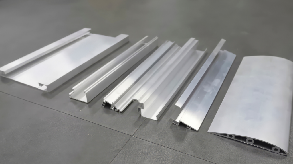 Aluminum extrusions for anodizing aerospace components