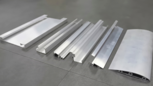 Aluminum extrusions for anodizing aerospace components