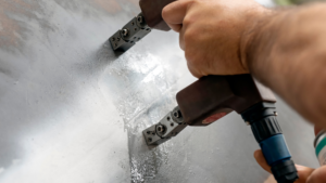 Magnetic particle inspection handheld yoke detecting surface defects
