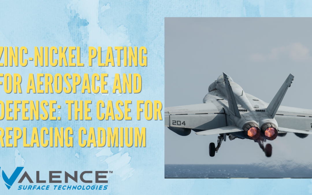 Zinc-Nickel Plating For Aerospace And Defense: The Case For Replacing Cadmium