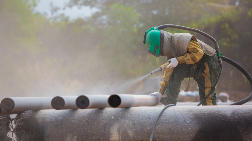 Abrasive Blasting for Aerospace Parts