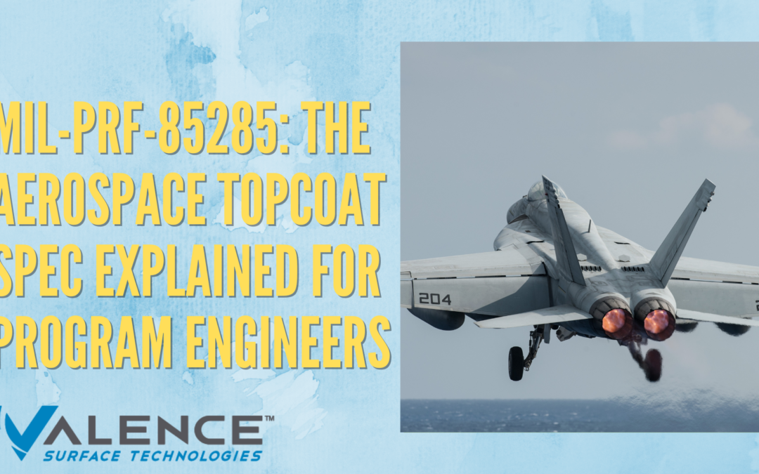 MIL-PRF-85285: The Aerospace Topcoat Spec Explained For Program Engineers